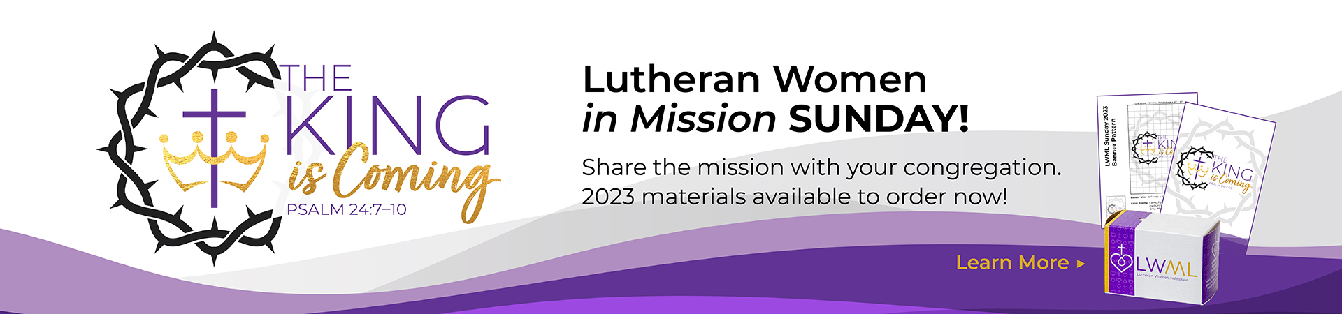 Lutheran Women in Mission Sunday! Share the mission with your congregation. Materials available to order now! Learn More.