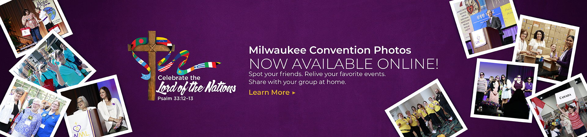 Milwaukee convention photos now available online. Learn more.